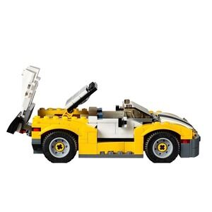 LEGO Creator 31046 Fast Car 3-in-1‎ Kids Yellow Good Condition Complete 222 Pcs